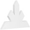 Ekena Millwork Saratoga Architectural Grade PVC Gable Bracket, 36"W x 24"H x 2"D x 6"F, 16/12 Pitch GBP036X24X0206SAR00 - alternate 1